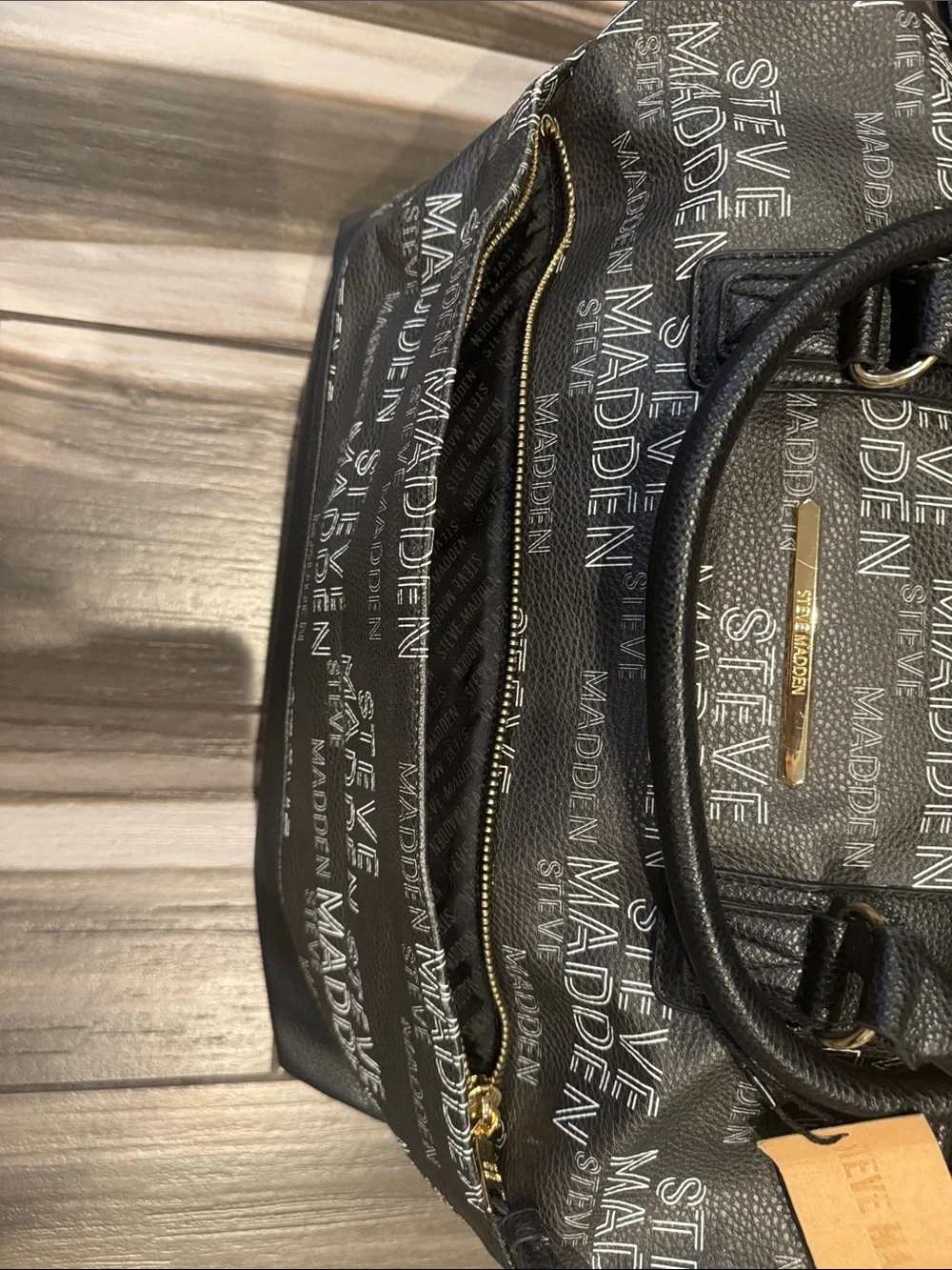 Steve Madden Black  Travel Duffel